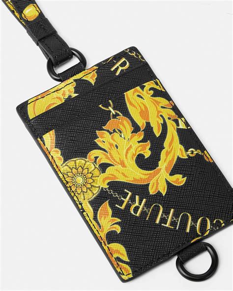 busta regalo versace|versace card holder.